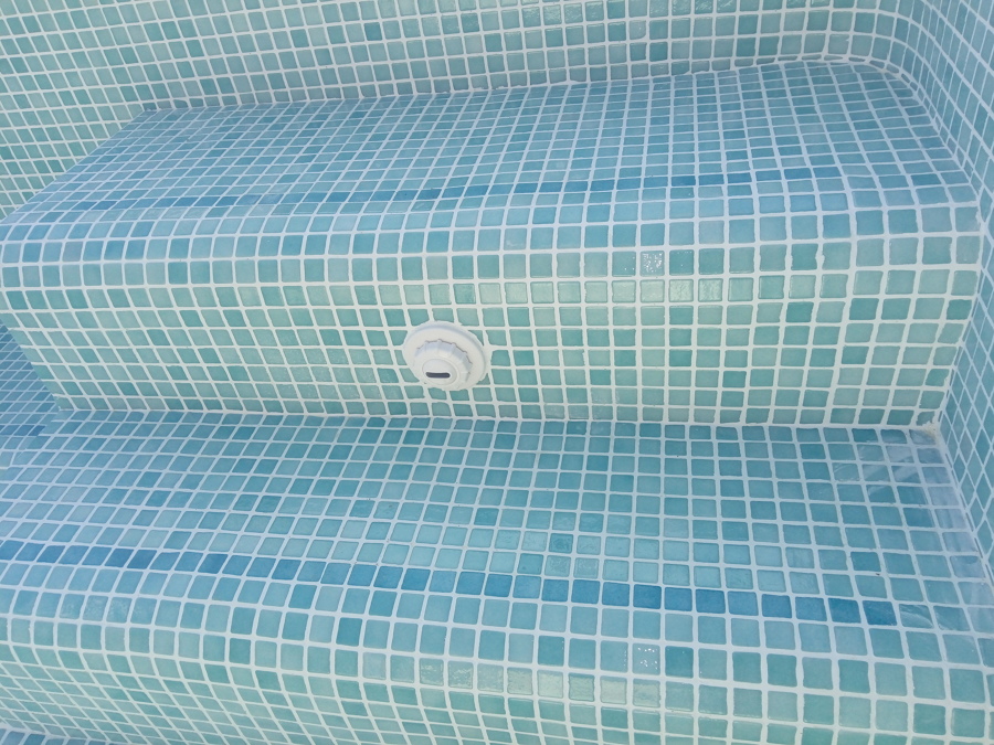 Detalle del gresite Reviglass PS-40.