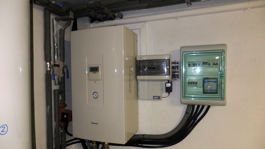 Detalle del hidrokit instalado