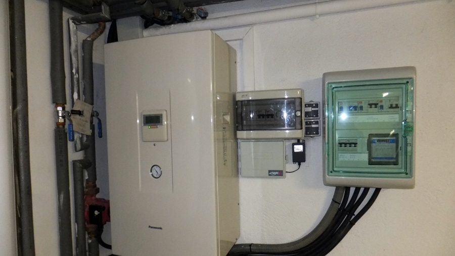 Detalle del hidrokit instalado