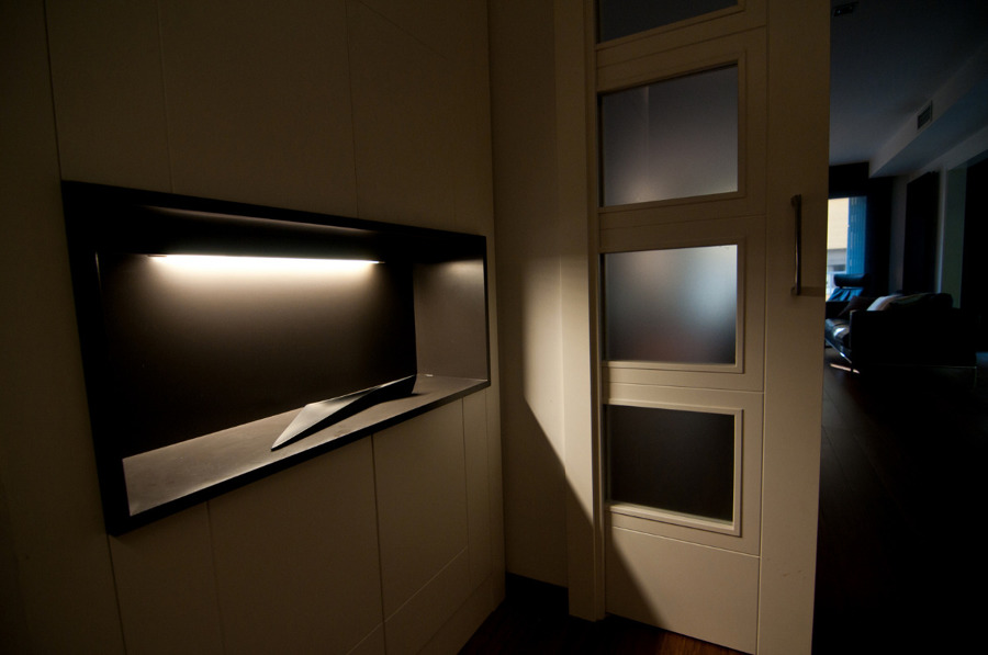 Detalle del vestíbulo de entrada