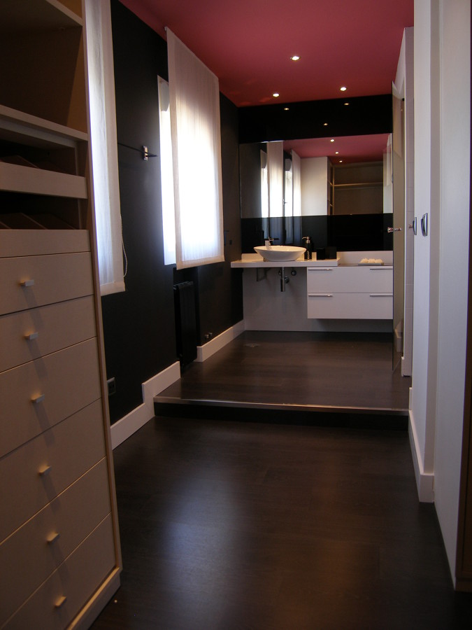 Detalle del vestidor