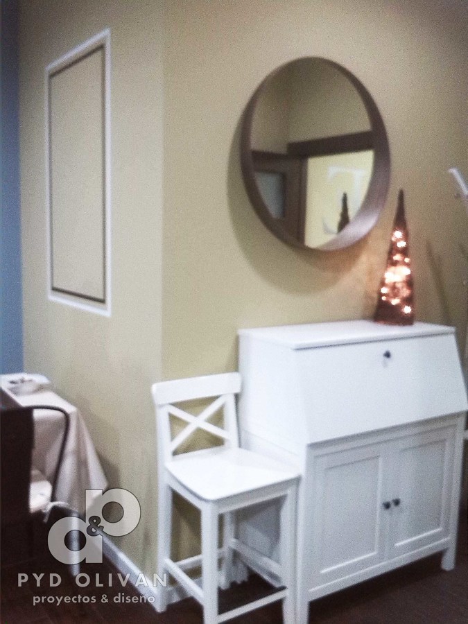 Detalle entrada restaurante.