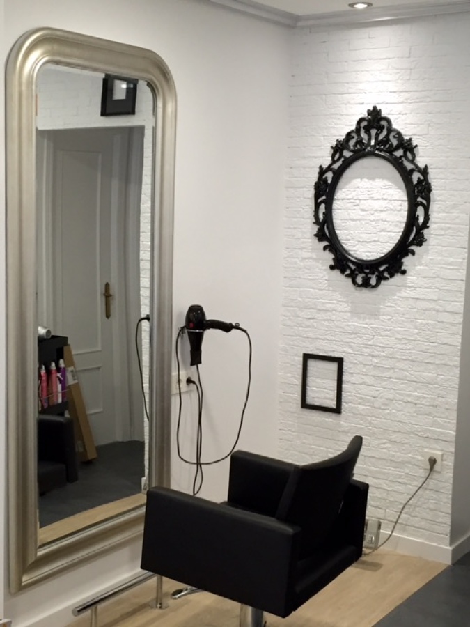 Detalle espejo puesto tocador