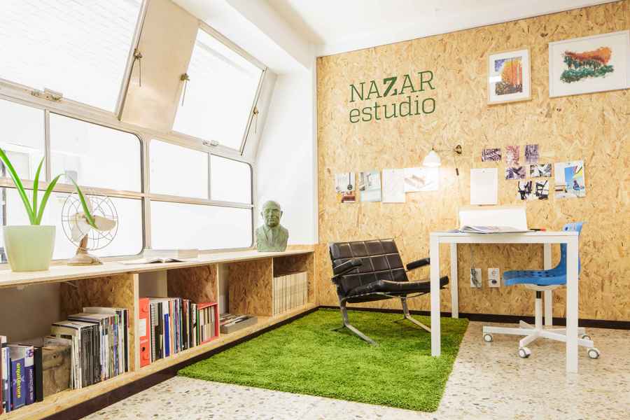 Detalle estantería OSB