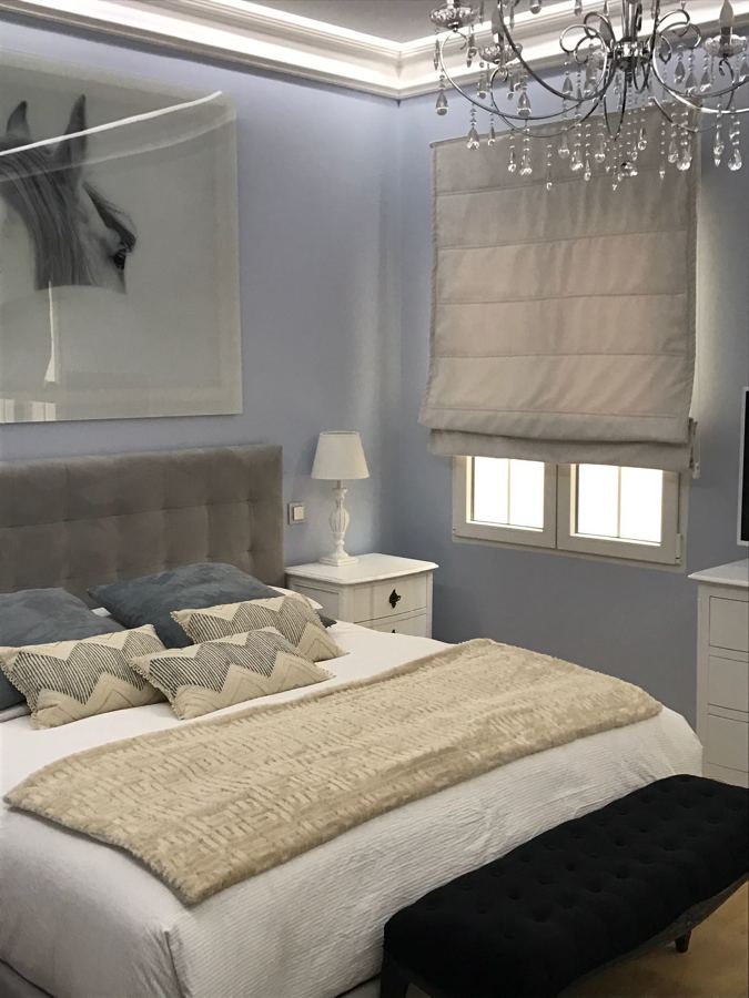 Detalle estore de varillas