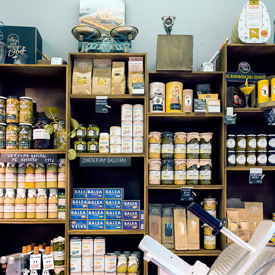 Detalle. Expositor a medida