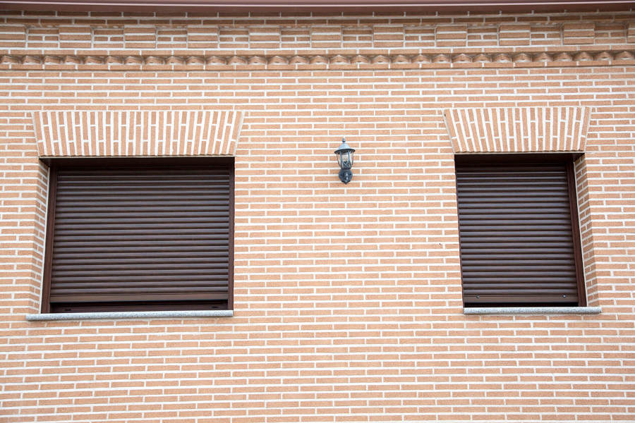 Detalle fachada patio