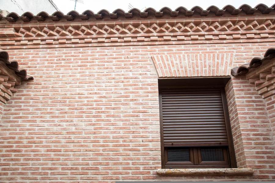 Detalle fachada patio