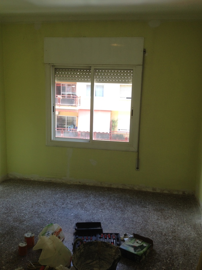 Detalle habitación principal vivienda antes de rehabilitar