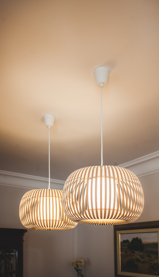 Detalle iluminación comedor