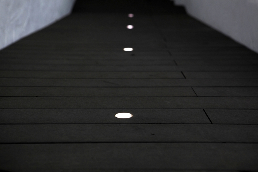 Detalle iluminación empotrada