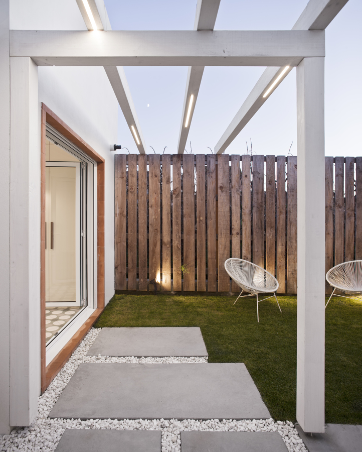 Detalle iluminación exterior