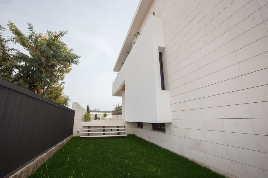 Detalle jardín lateral