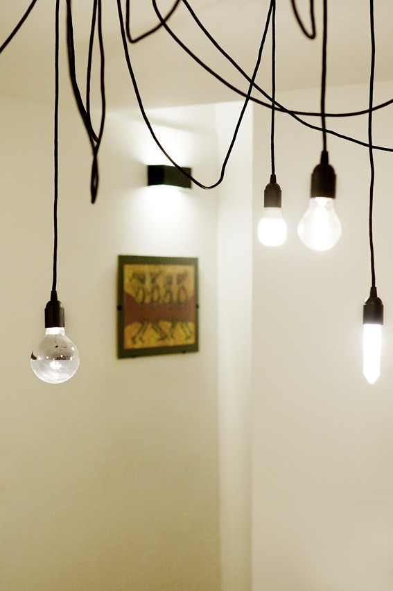 detalle luces comedor