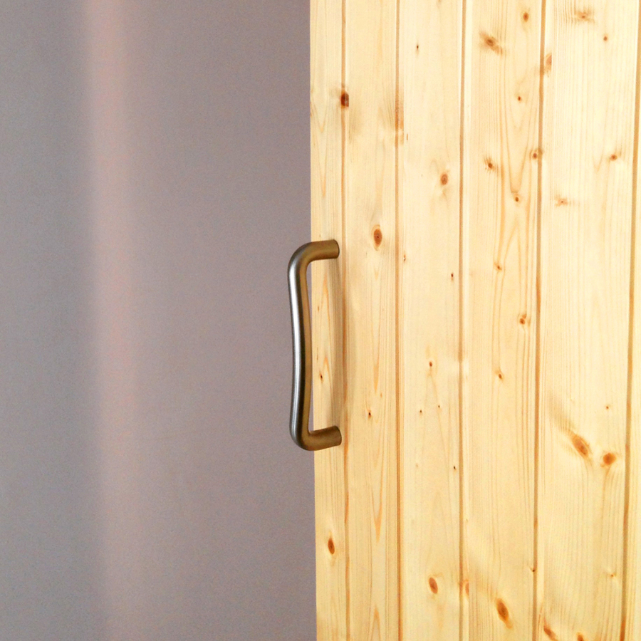 Detalle madera y acero