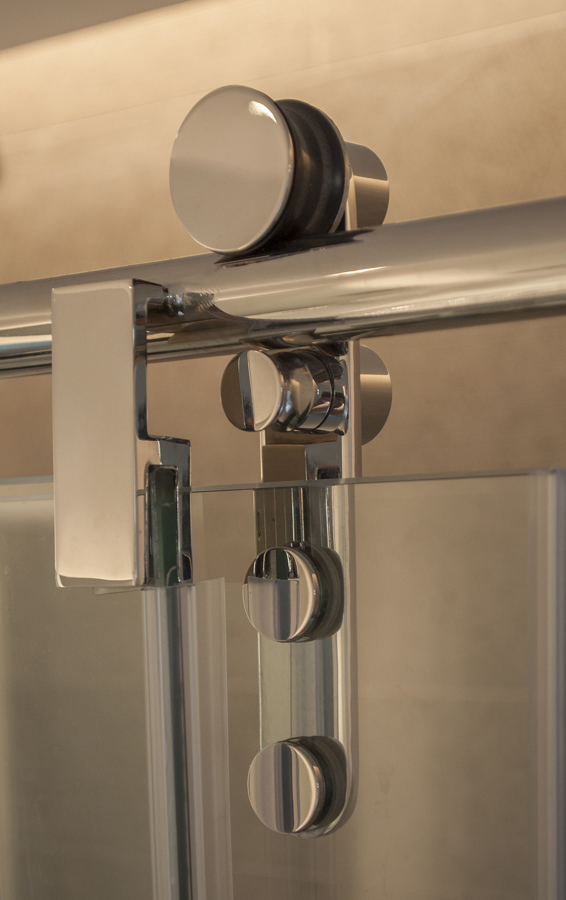 Detalle mampara baño