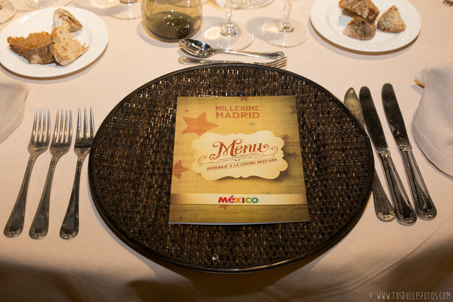 detalle menú Millesime