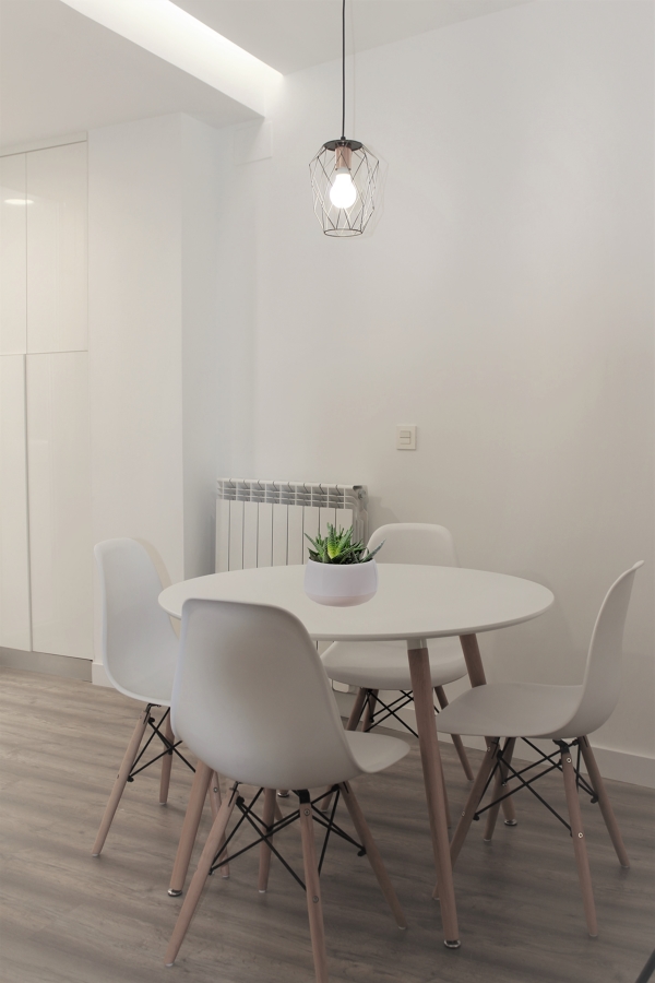 Detalle mesa comedor