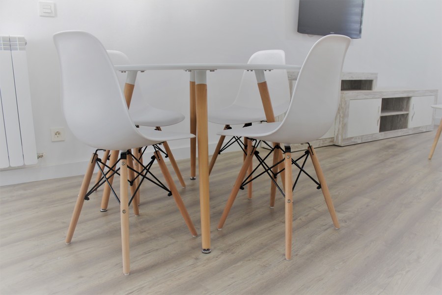 Detalle mesa comedor