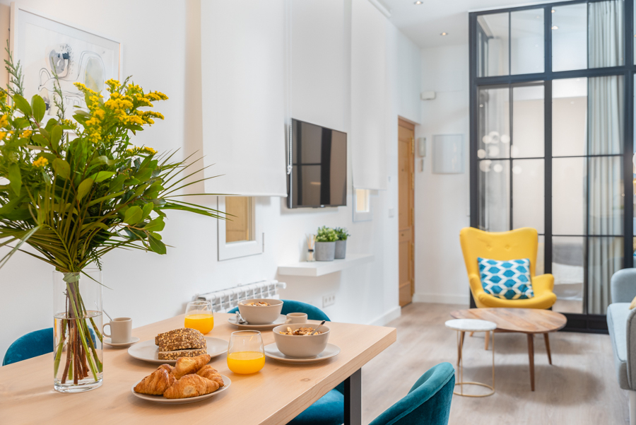 Detalle mesa comedor