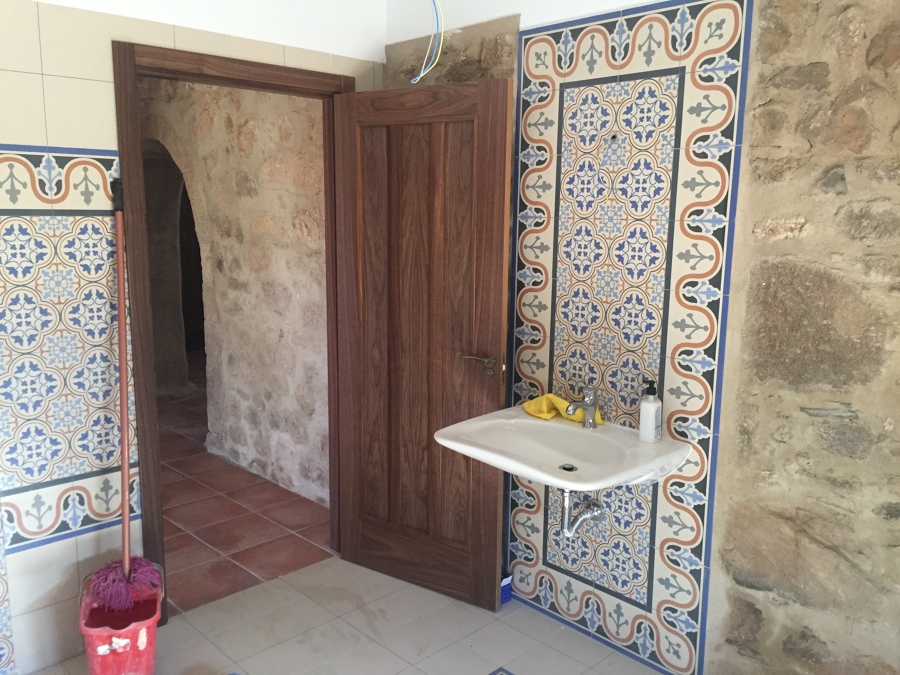 Detalle muro recuperado