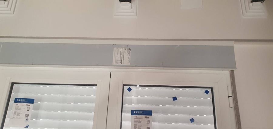 Detalle nueva carpinteria metálica