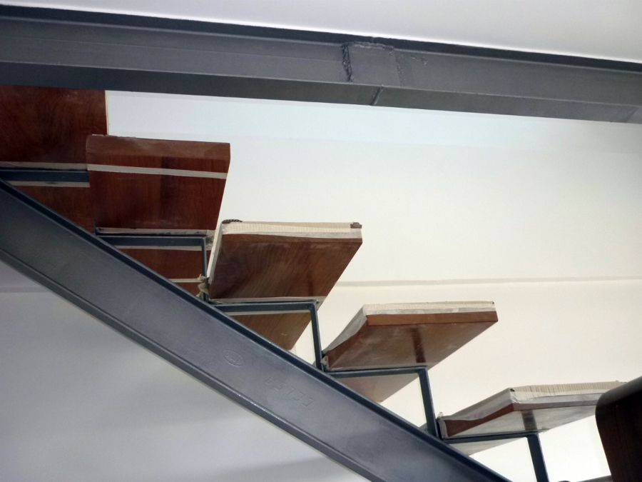 Detalle nueva escalera