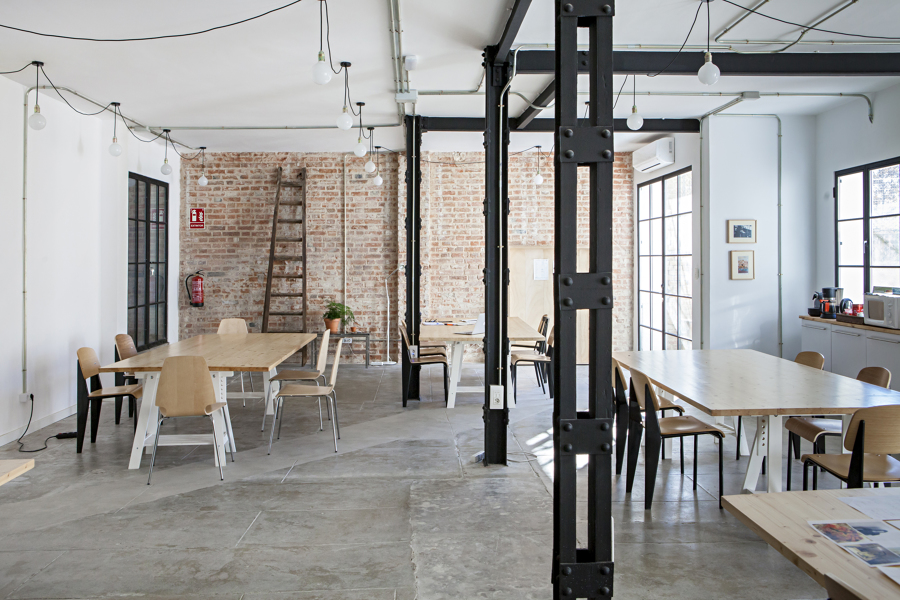 Detalle pared existente