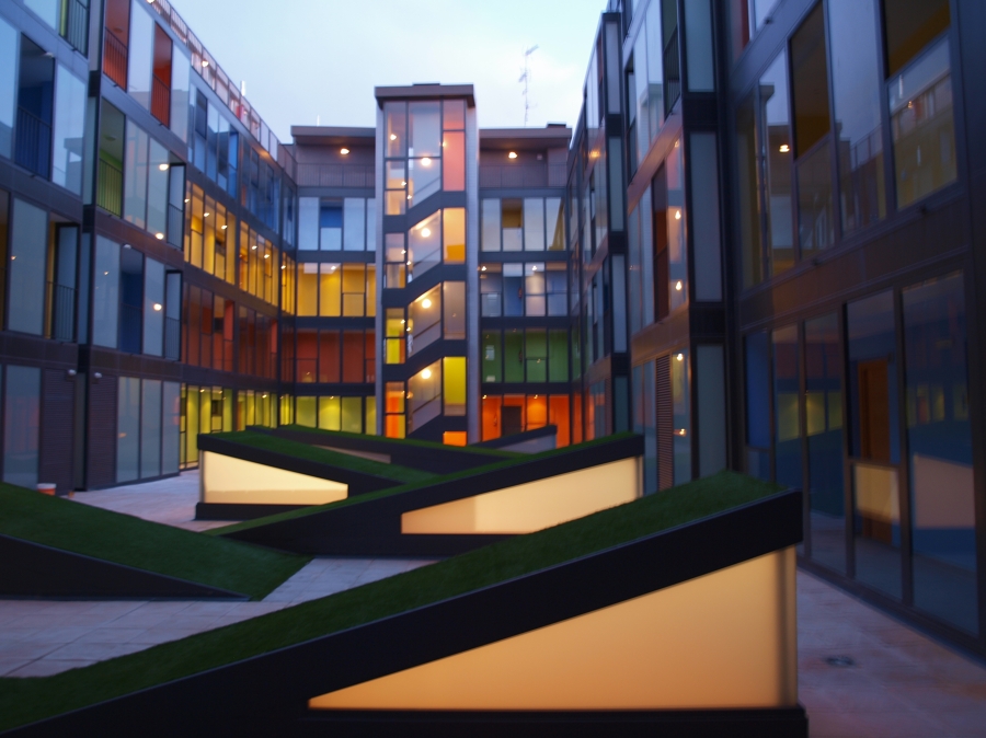 Detalle patio interior