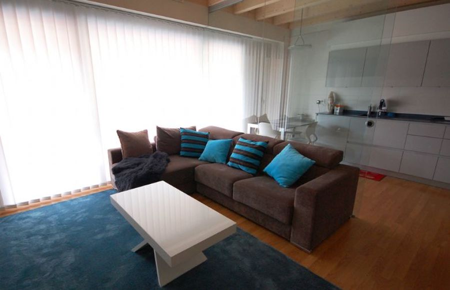 Detalle puerta acristalada