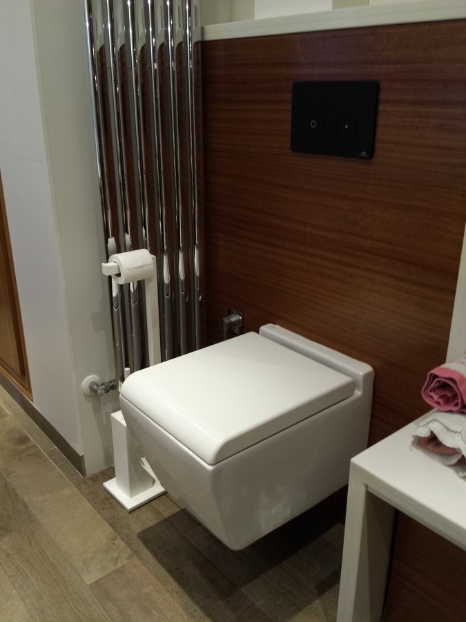 Detalle radiador y accesorio