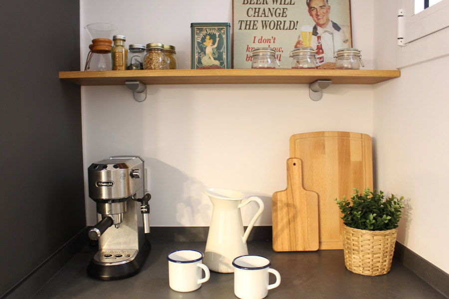 Detalle rincón de los desayunos.