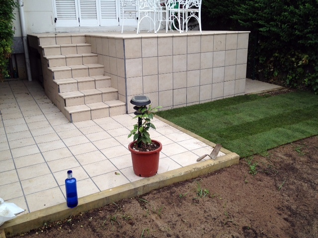 Detalle terraza Getxo