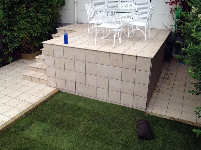 Detalle terraza Getxo