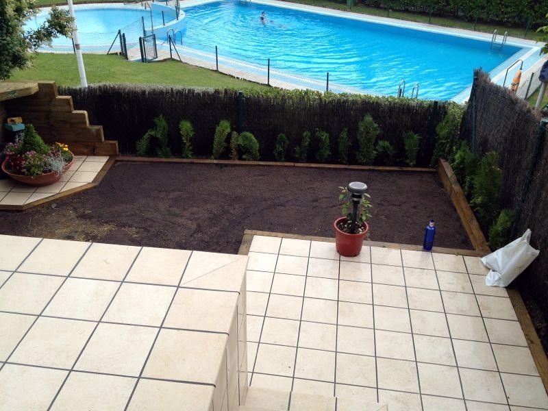 Detalle terraza Getxo