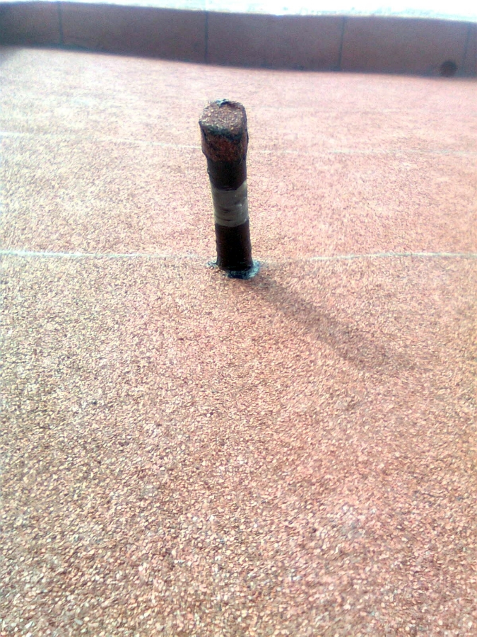 Detalle tubería, fin.