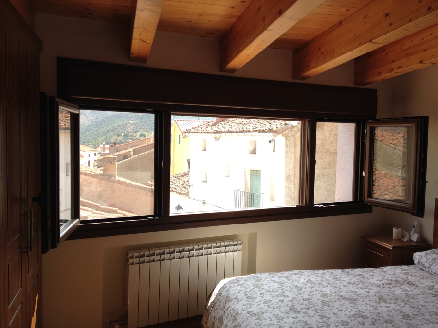 Detalle ventana dormitorio