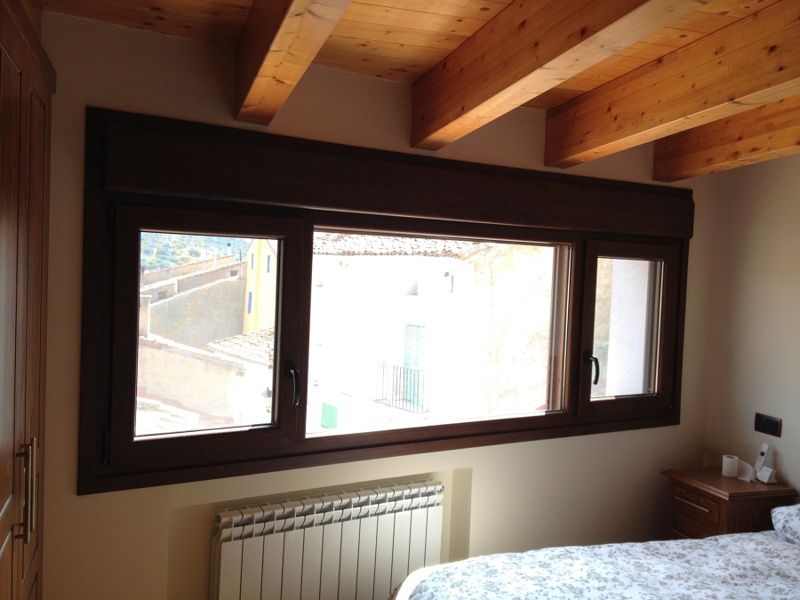 Detalle ventana dormitorio