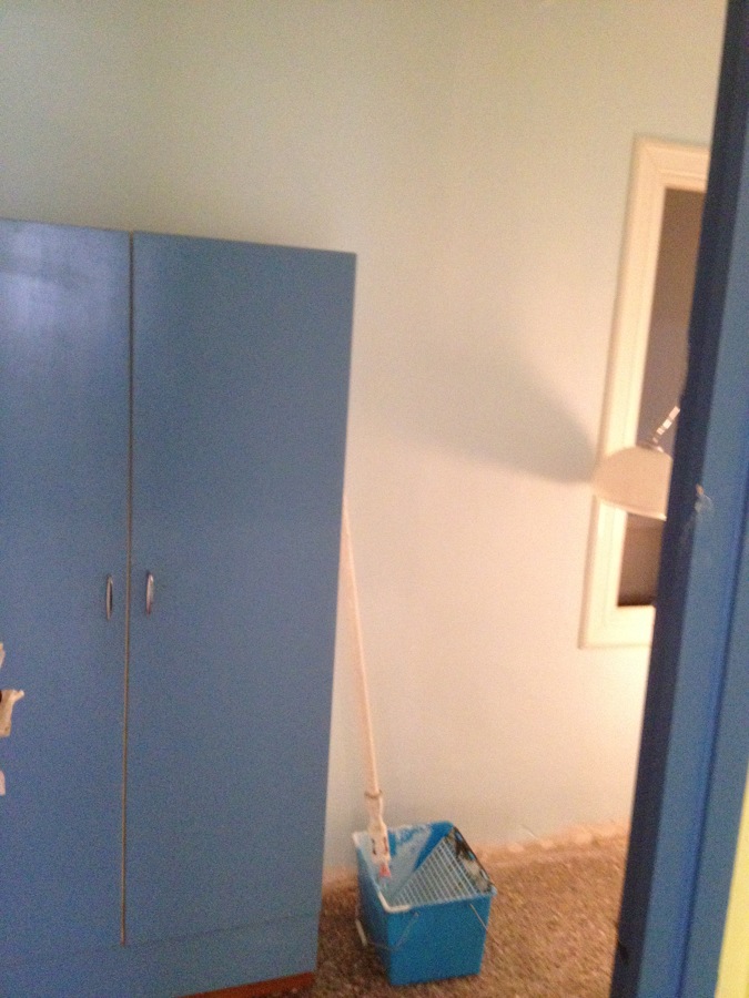 Detalle vivienda antes y durante rehabilitación