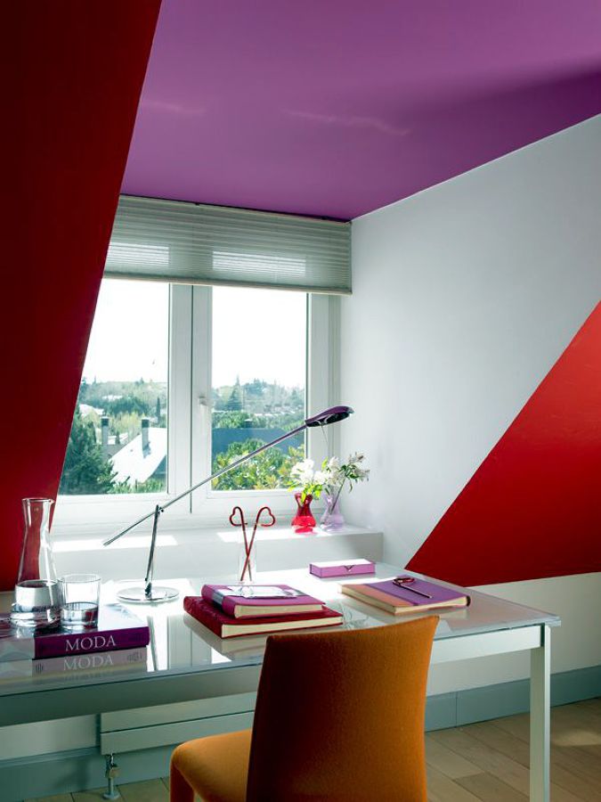 Detalle zona estudio loft