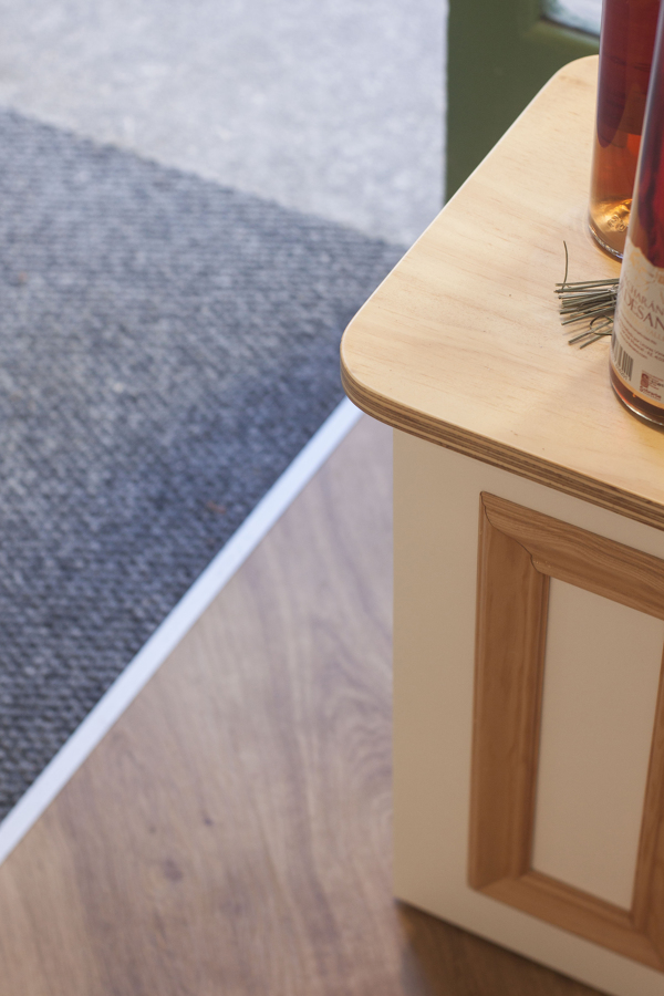 Detalles del mobiliario modular hecho a medida