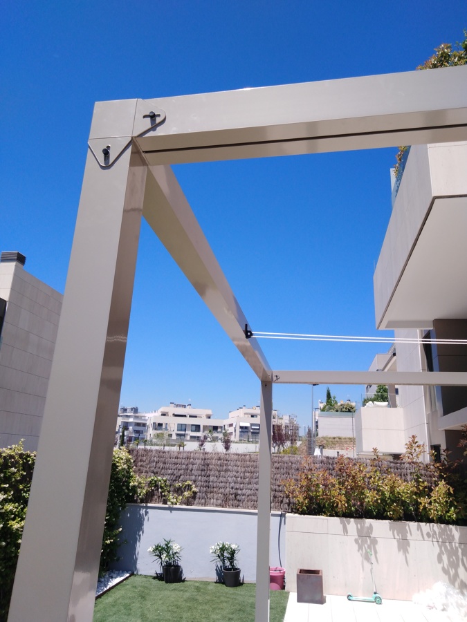 Detalles pérgola