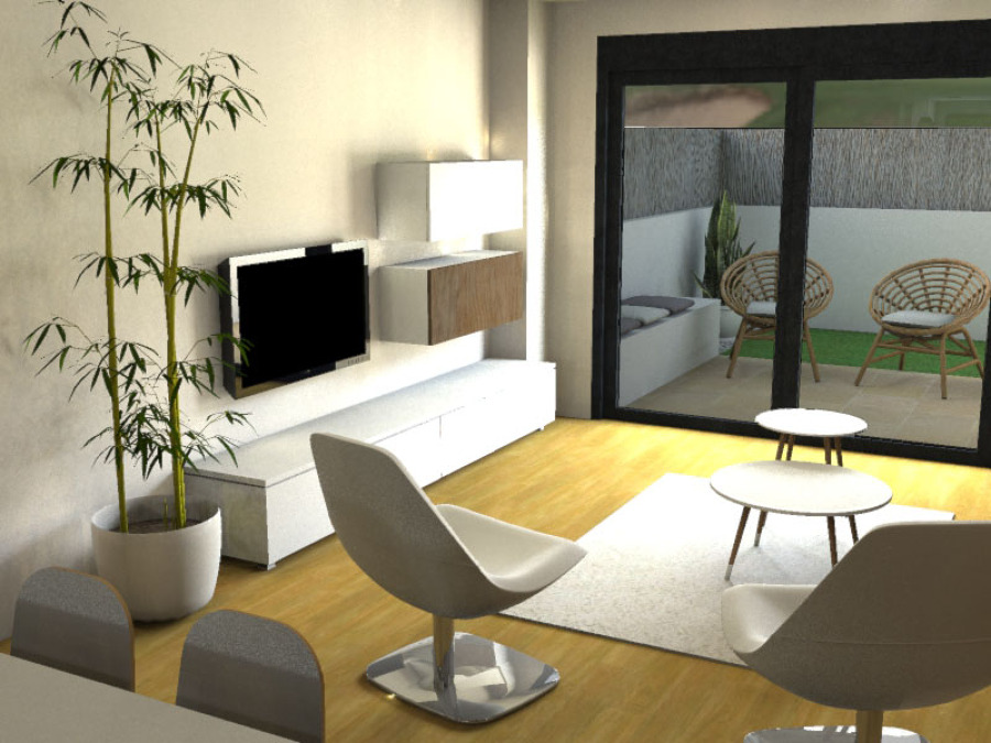 Detalles Salón-Terraza