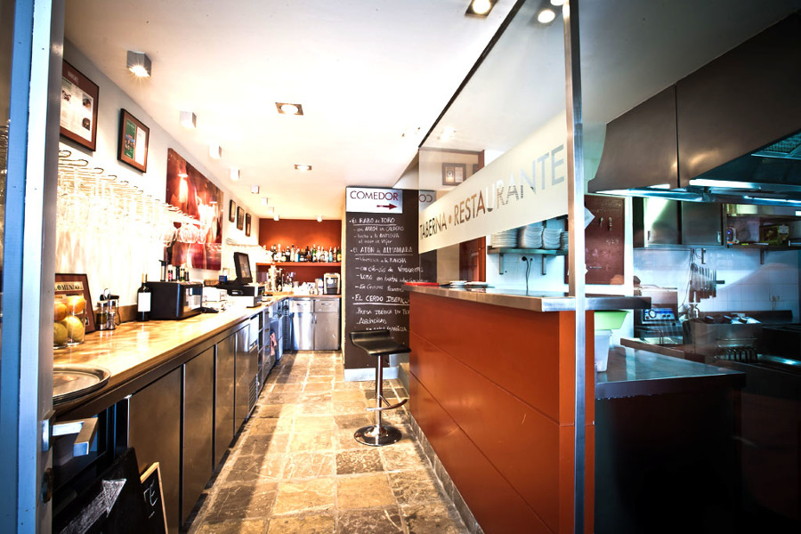 DIF Decor: zona de servicio, restaurante Trafalgar