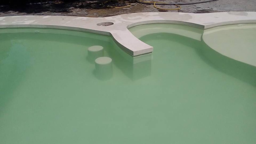 Dios banco con barra de bar