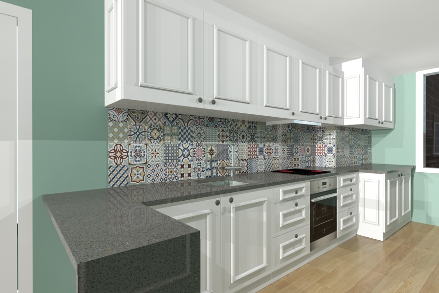 Diseño 3D Cocina