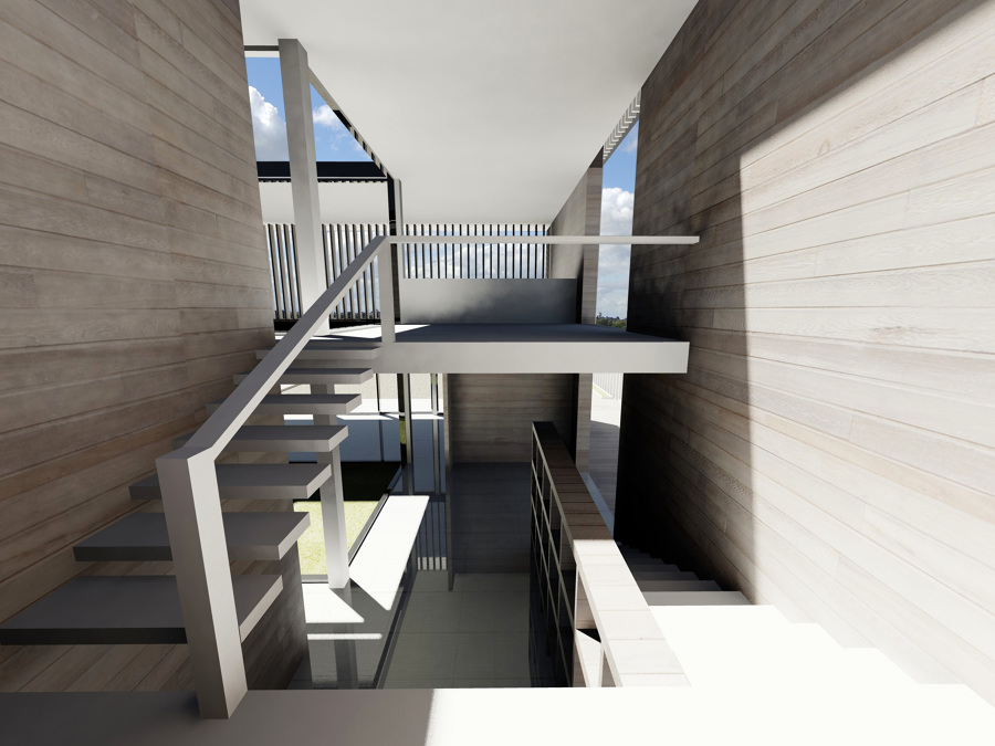 Diseño 3D Espacio Interior 