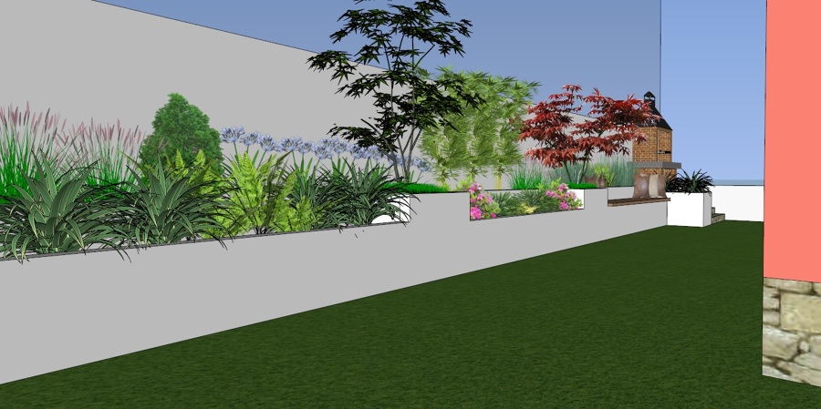 Diseño 3D, jardines