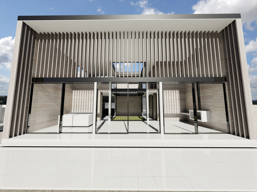 Diseño 3D Vivienda Unifamiliar