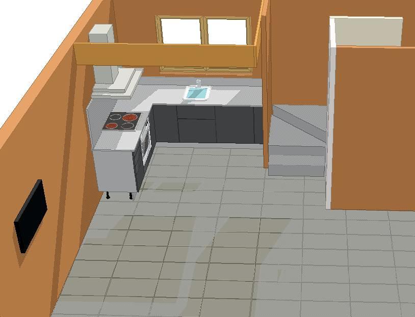Diseño cocina 3D 1